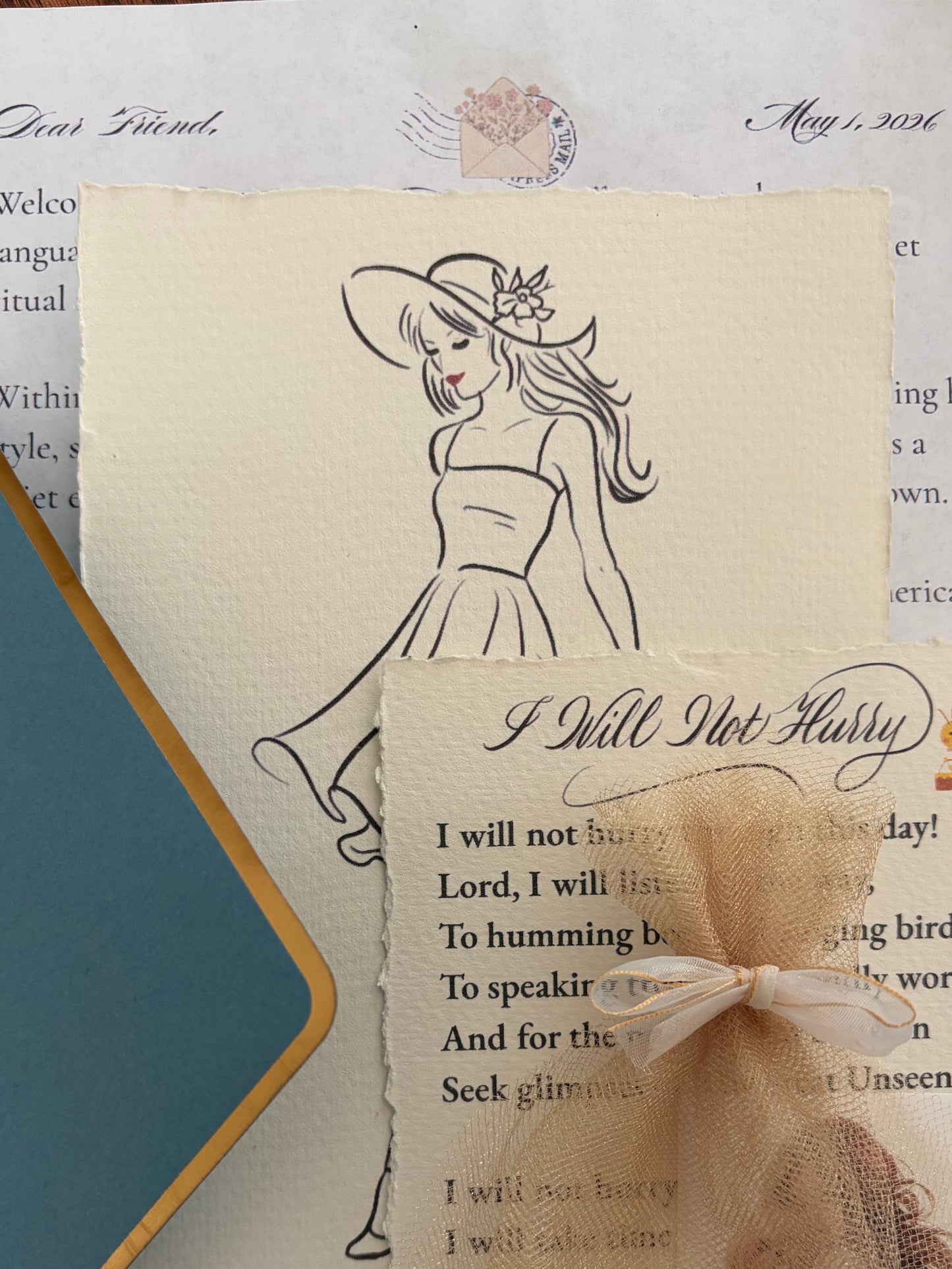 The Quiet Ink Post - Monthly Subscription (Order by May 31st to receive June's mailing)