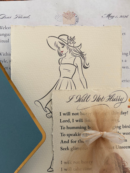The Quiet Ink Post - Monthly Subscription (Order by May 31st to receive June's mailing)